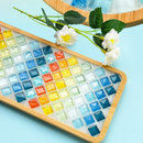 Mosaic and Bamboo Kit with Colorful Pieces