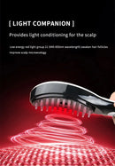 Electric Massage Comb with LED and Vibration