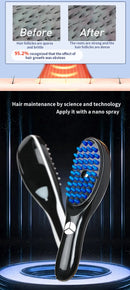 Electric Massage Comb with LED and Vibration