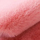 Bear Shaped Plush Bedroom Rug