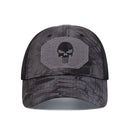 Men's Skull Curved Brim Cap