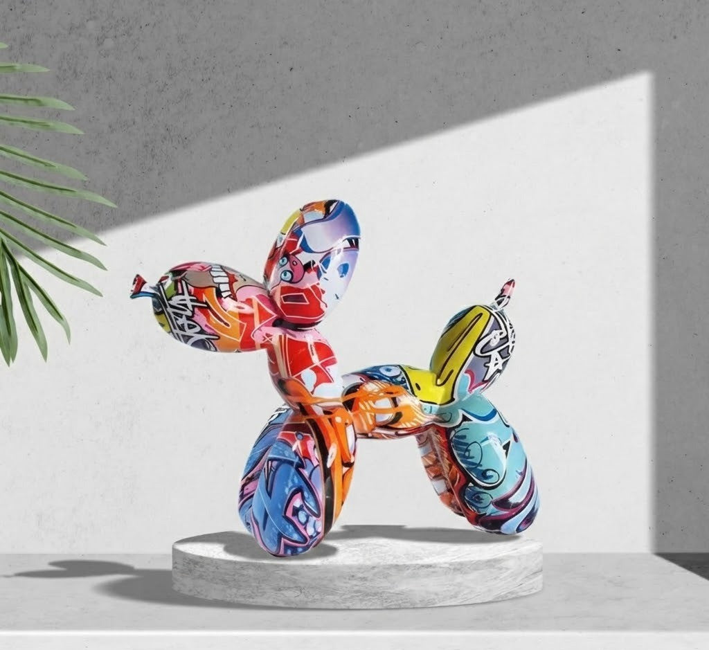 Decorative Pet Sculpture – Resin Dog Statue