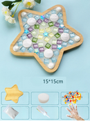 Mosaic and Bamboo Kit with Colorful Pieces