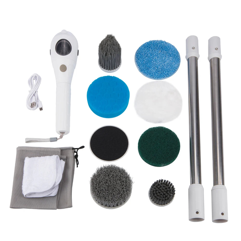 8-in-1 Multifunctional Electric Cleaning Brush