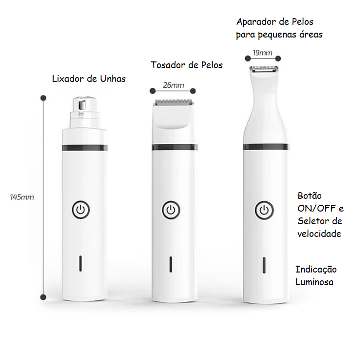 Pet Nail Trimmer and Grinder