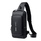Men's Anti-Theft Bag with USB Charging