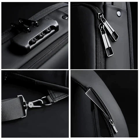 Men's Anti-Theft Bag with USB Charging