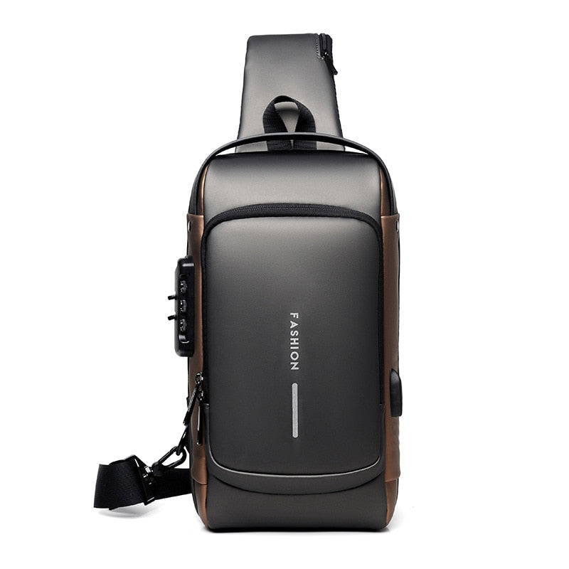 Men's Anti-Theft Bag with USB Charging