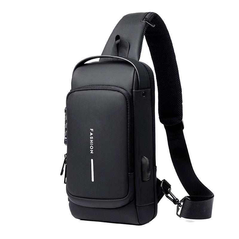 Men's Anti-Theft Bag with USB Charging
