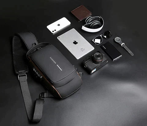 Men's Anti-Theft Bag with USB Charging