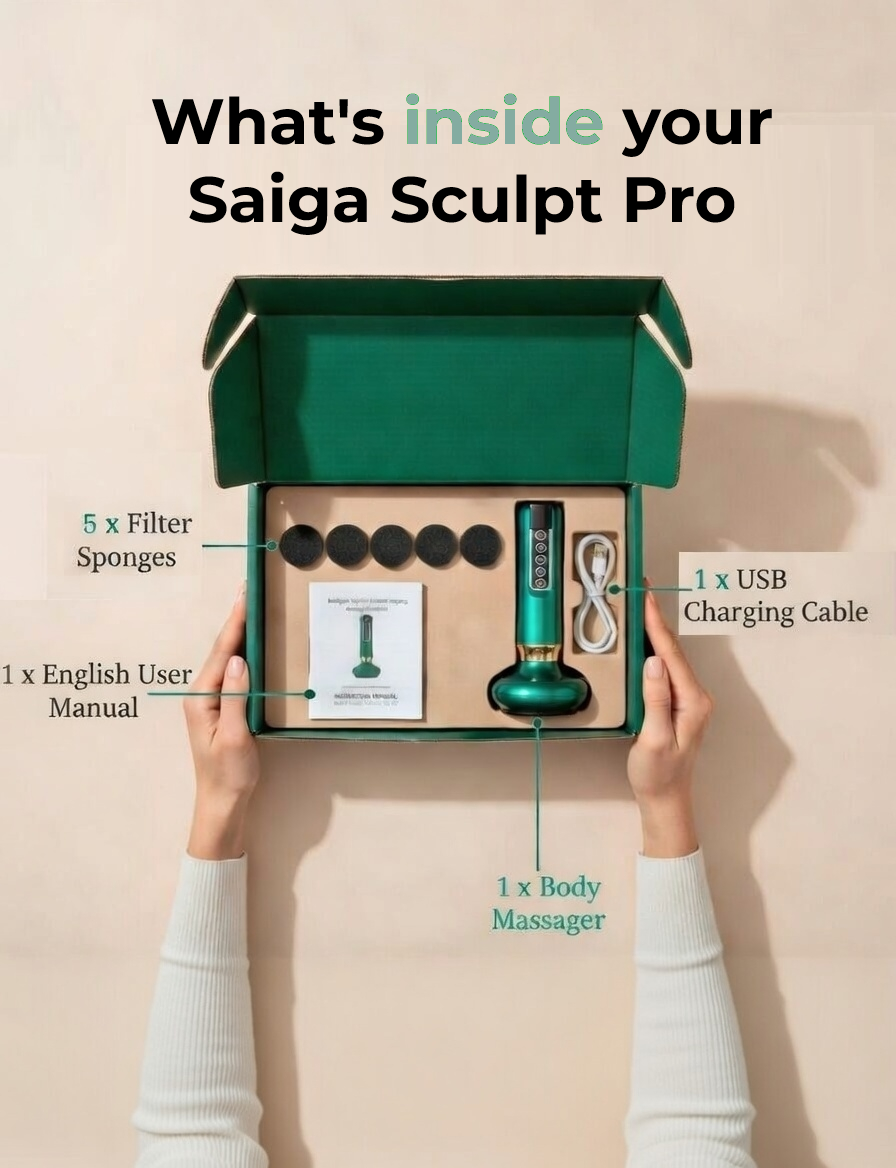 The technology that transforms your skin - Saiga Sculpt Pro™