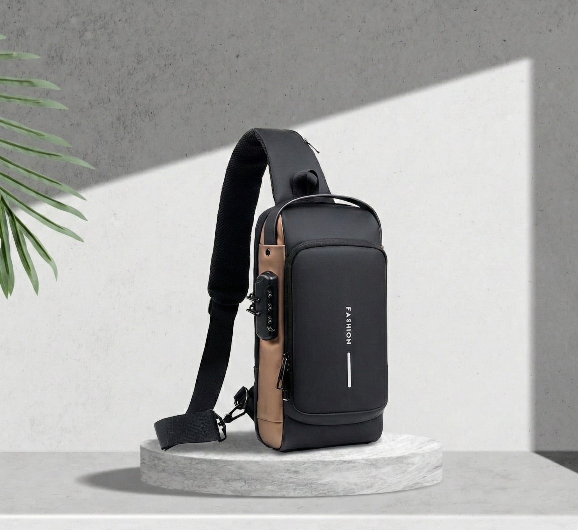 Men's Anti-Theft Bag with USB Charging