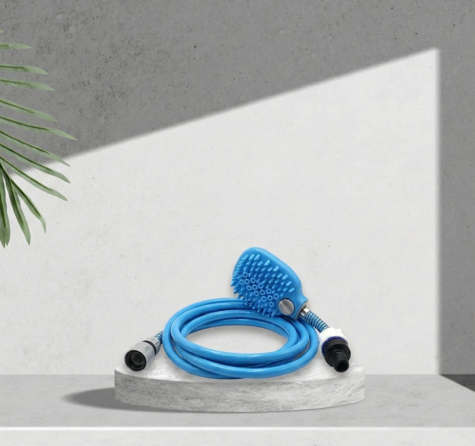 Massage Glove with Silicone Hose for Pet Bath