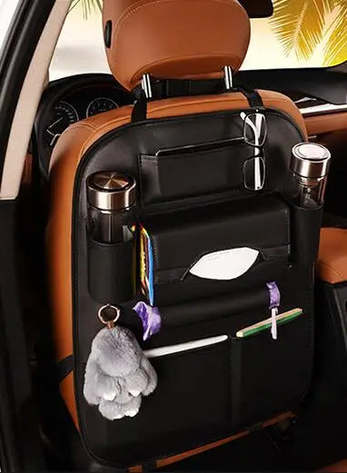 Universal Leather Backseat Organizer