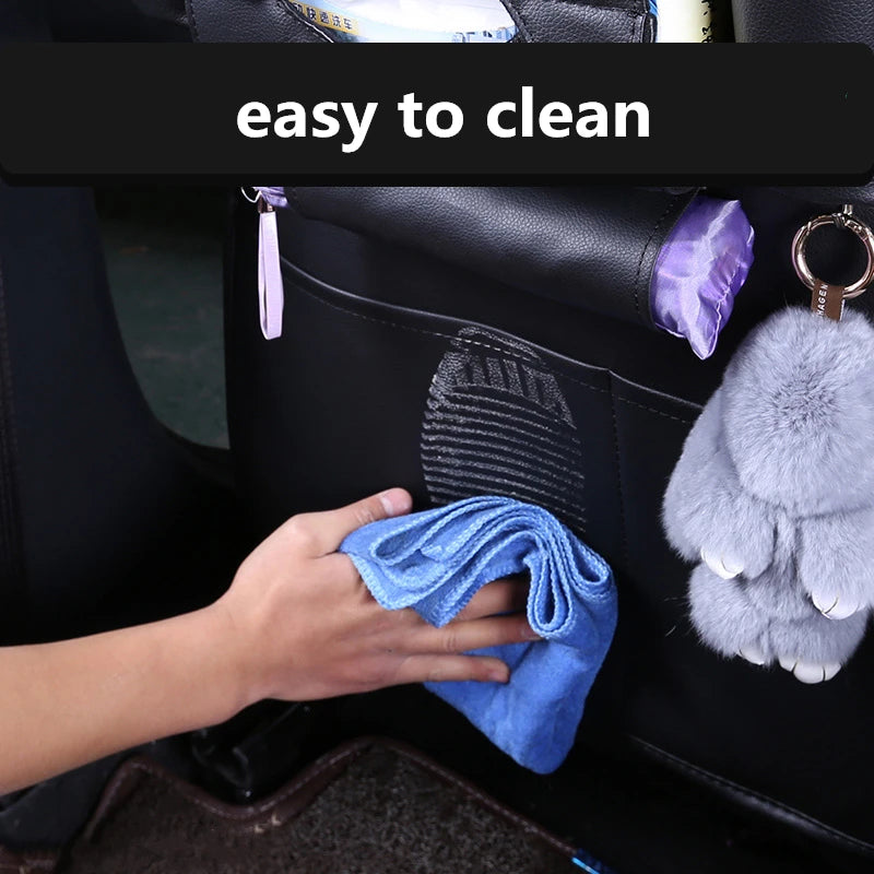 Universal Leather Backseat Organizer