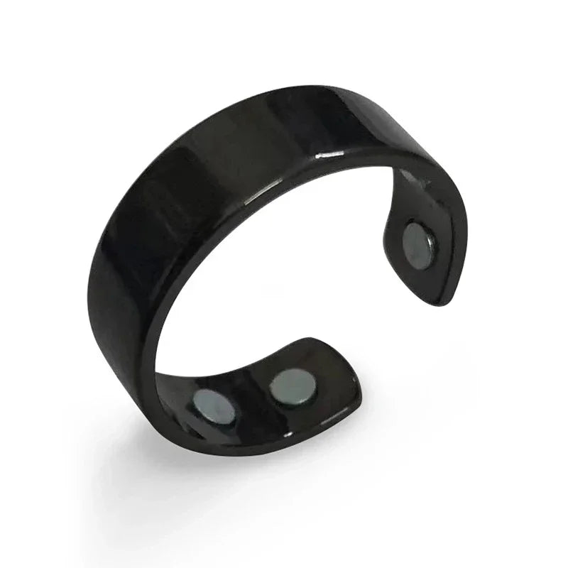 Therapeutic Anti-Snoring Ring with Magnetism