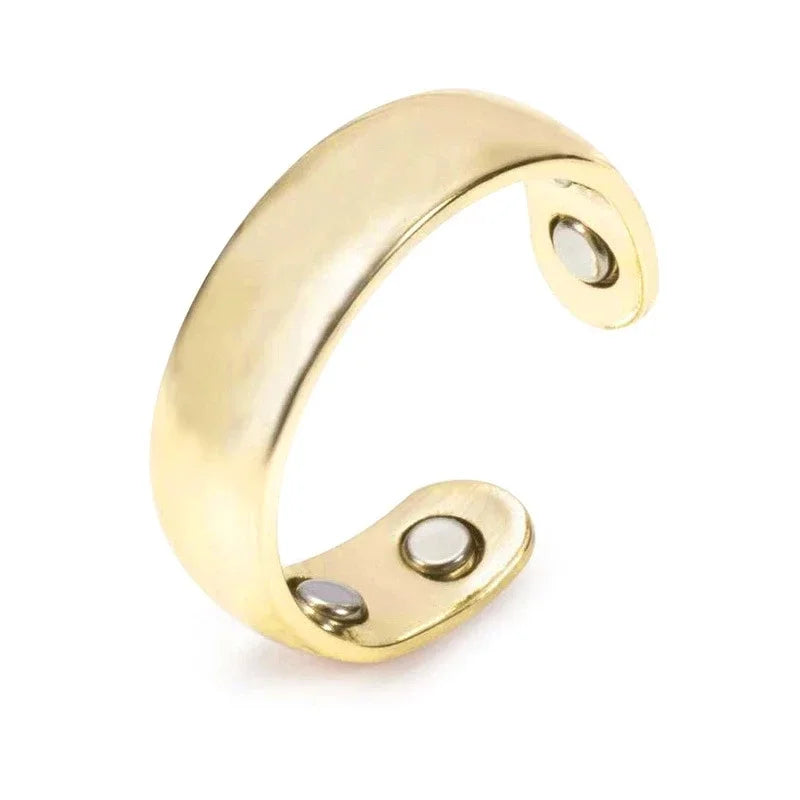 Therapeutic Anti-Snoring Ring with Magnetism