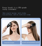 Electric Massage Comb with LED and Vibration