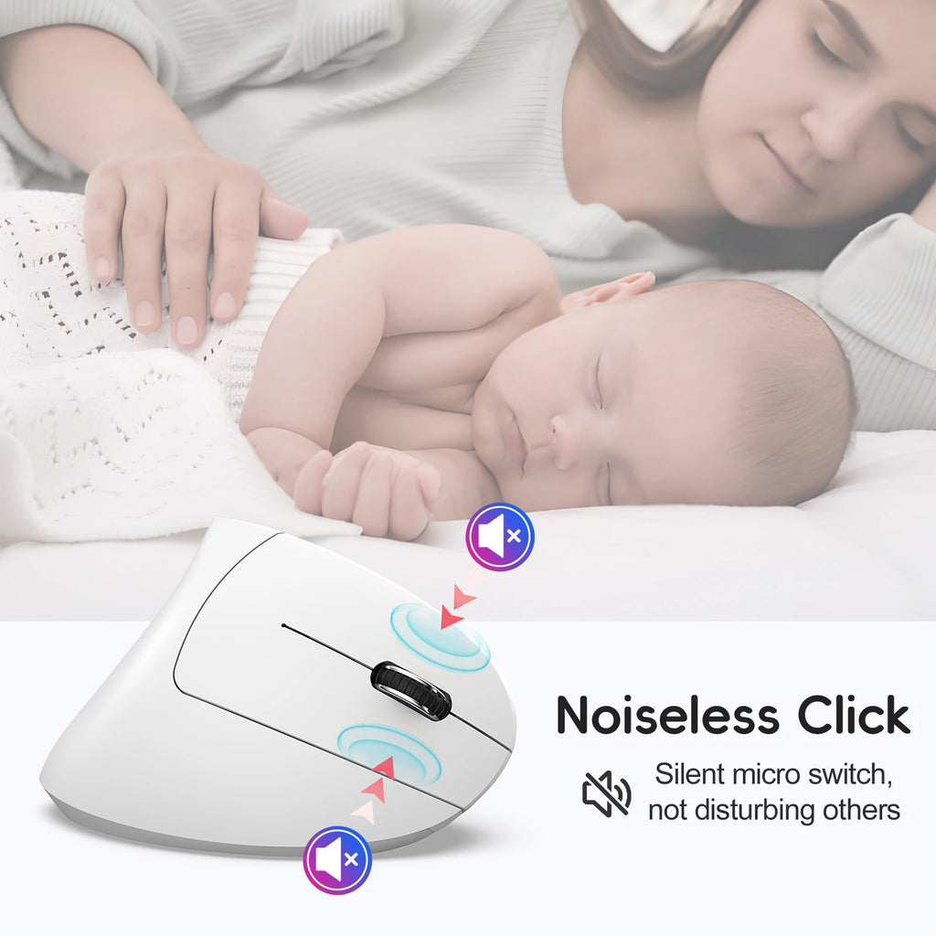 Ergonomic Vertical Dual Mouse