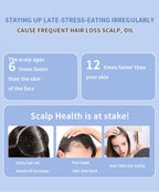 Electric Massage Comb with LED and Vibration
