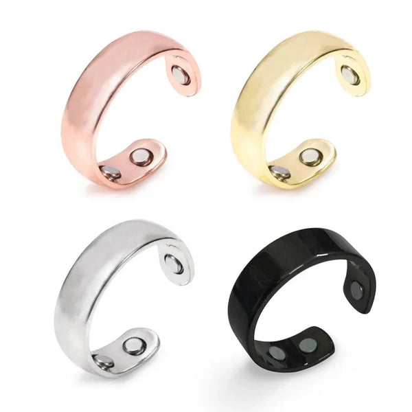 Therapeutic Anti-Snoring Ring with Magnetism