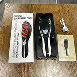Electric Massage Comb with LED and Vibration