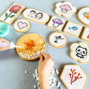 Mosaic and Bamboo Kit with Colorful Pieces