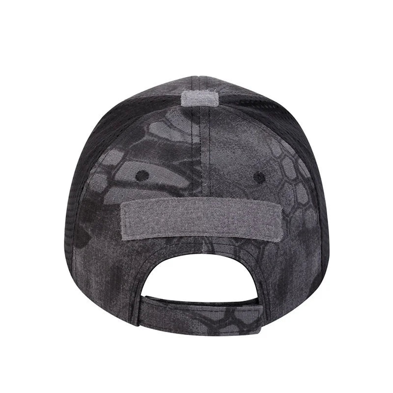 Men's Skull Curved Brim Cap