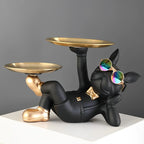Bulldog Premium Statue Object Organizer
