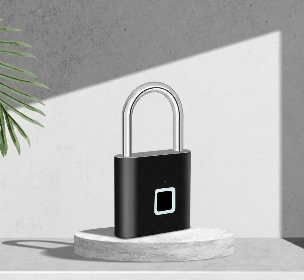 USB Rechargeable Fingerprint Padlock