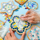 Mosaic and Bamboo Kit with Colorful Pieces